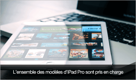 Réparation pour tous les modèles d'iPad Pro.