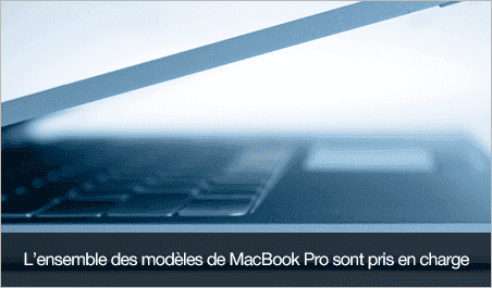 Réparation pour tous les modèles de MacBook Pro.